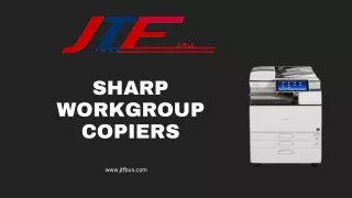 sharp workgroup copiers