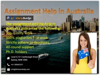 assignment help in australia