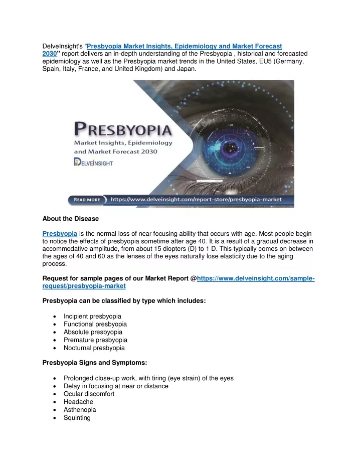 delveinsight s presbyopia market insights