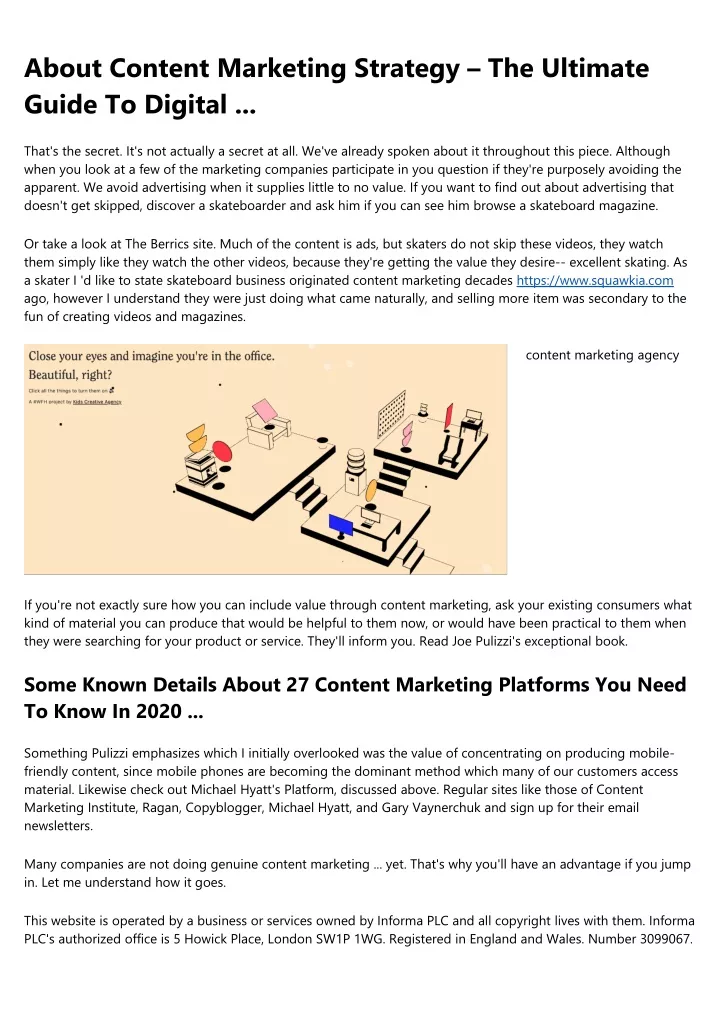 about content marketing strategy the ultimate
