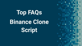 top faqs binance clone script