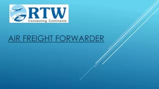 air freight forwarder