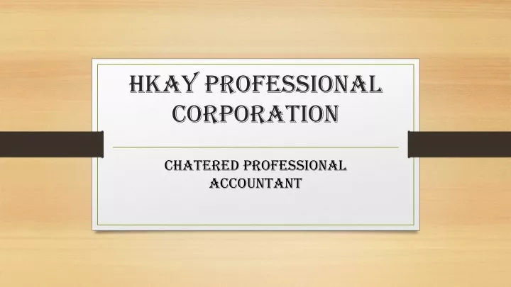 hkay professional corporation