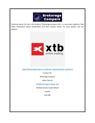 confused about the best mt4 brokers
