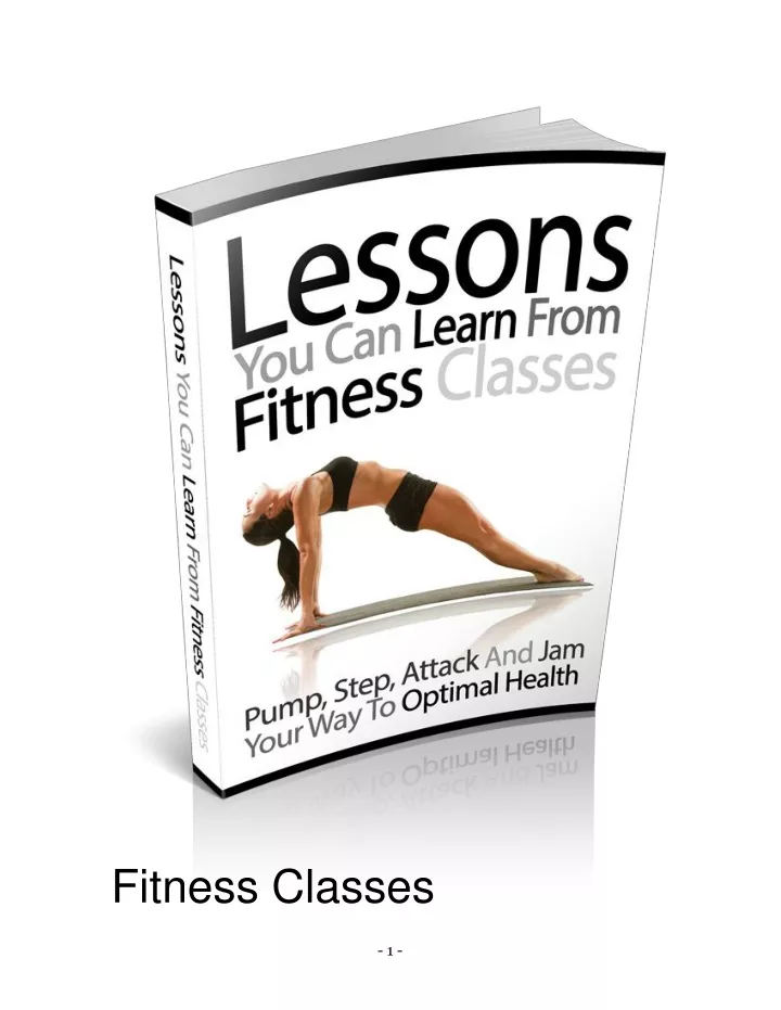 fitness classes