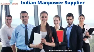 indian manpower supplier