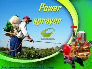 power sprayer