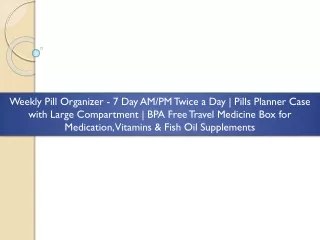 weekly pill organizer 7 day am pm twice