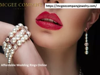 Affordable Wedding Rings Online