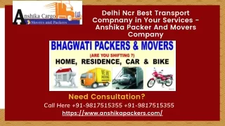 91-9817515355 Top Packers and Movers in Packers And Movers Dlf phase 4