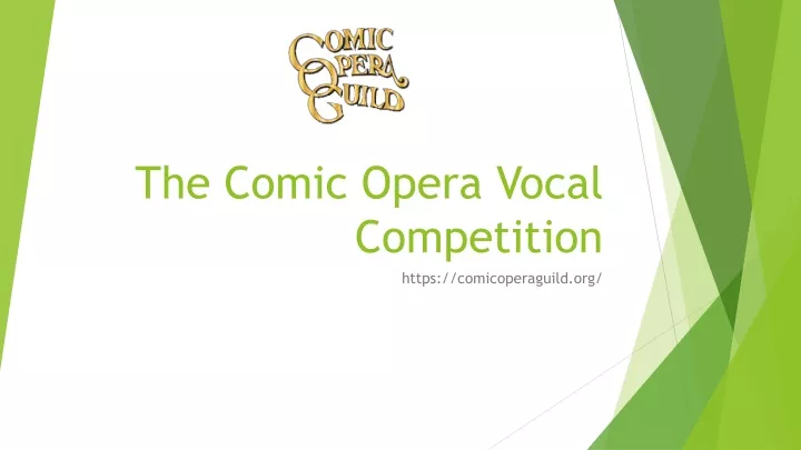 the comic opera vocal competition