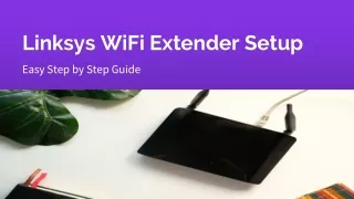 linksys wifi extender setup