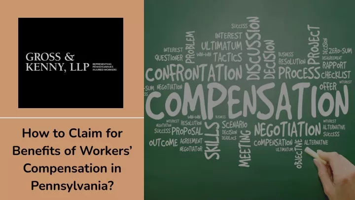 how to claim for benefits of workers compensation