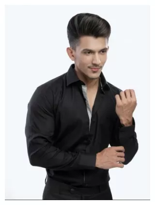 KURTA PAJAMA IN BLACK