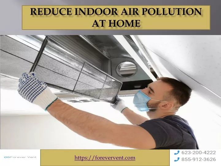 reduce indoor air pollution at home