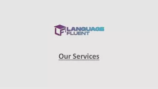 our services
