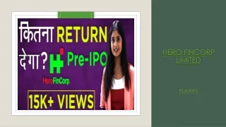 hero fincorp limited