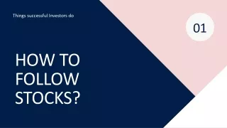 things successful investors do