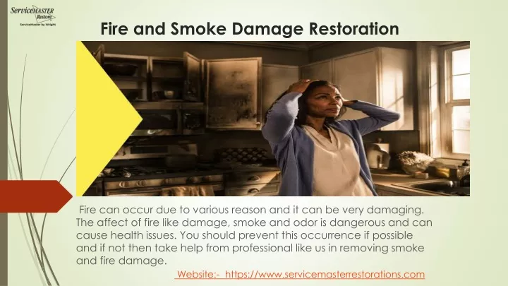 fire and smoke damage restoration