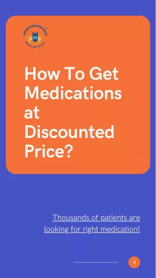How to get Medications at Discounted price?