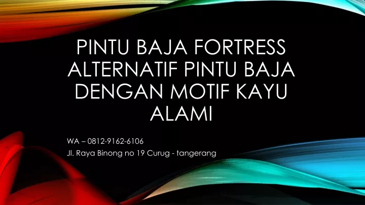 pintu baja fortress alternatif pintu baja dengan motif kayu alami