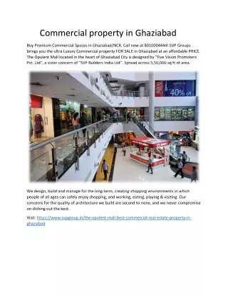 commercial property in ghaziabad
