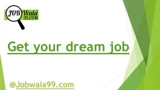 Jobwala99 - Recruitment Agency In Delhi N