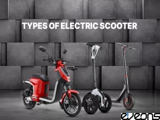 Types Of Electric Scooters You Can Find On The Market | Electric Scooter