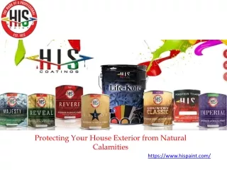 Protecting Your House Exterior from Natural Calamities