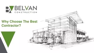 why choose the best contractor