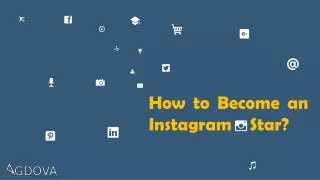 how to become an instagram star