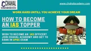 How to become an UPSC topper