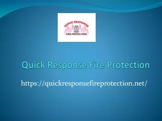 Fire Suppression: Know About The Component Of Life Safety System!