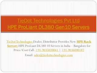 HP Rack Server | HPE ProLiant DL380 Gen10 | Price/Cost in India Call:9036000187