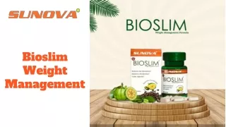 bioslim weight m anagement