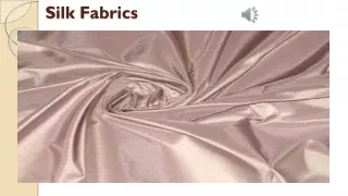 silk fabrics
