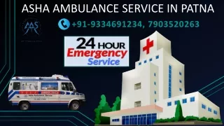 asha ambulance service in patna 91 9334691234