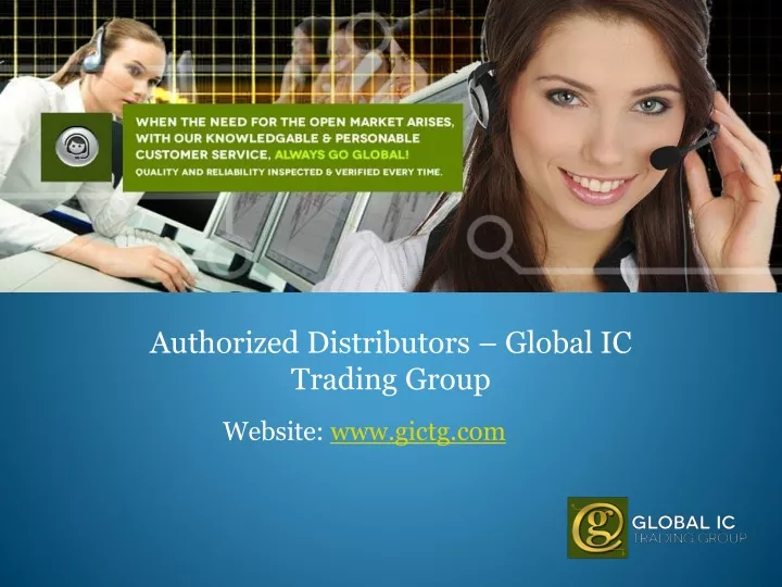 authorized distributors global ic trading group