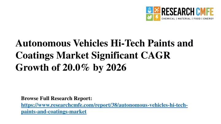 autonomous vehicles hi tech paints and coatings