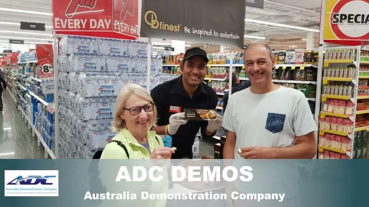 adc demos australia demonstration company