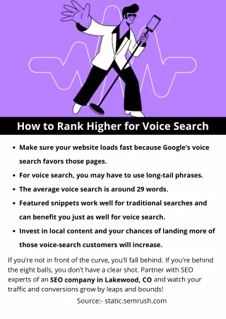 how to rank higher for voice search