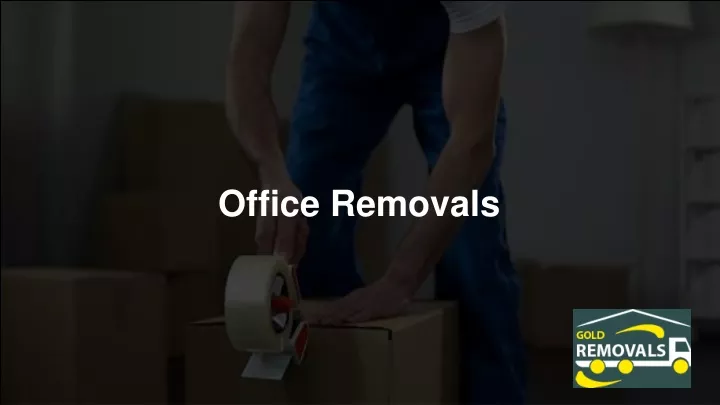 office removals