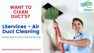 Professional Air duct cleaning services