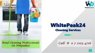 Bond Cleaning Services in Pimpama