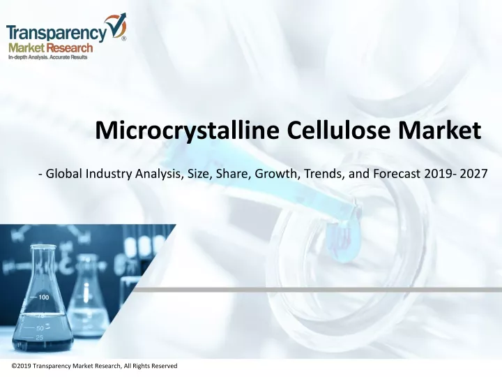 microcrystalline cellulose market