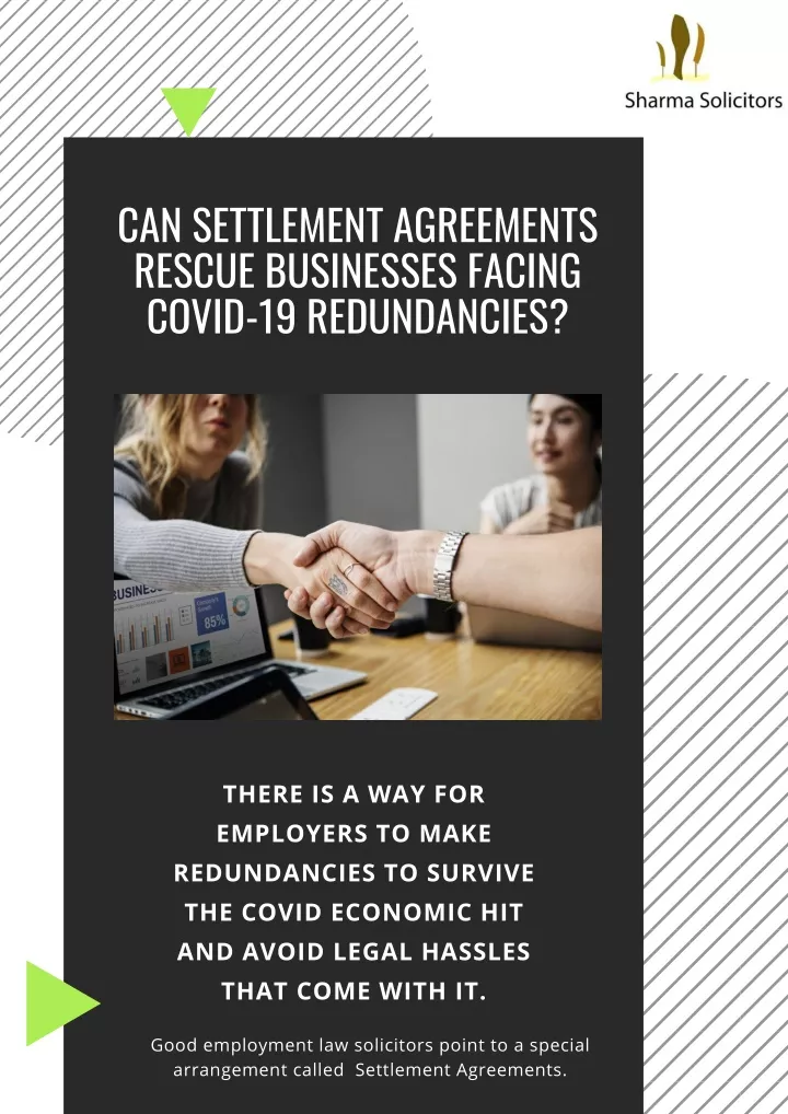 can settlement agreements rescue businesses