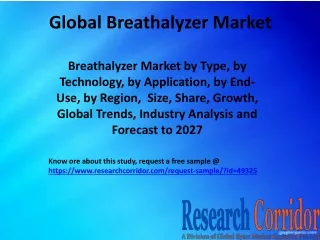 global breathalyzer market