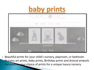 baby prints