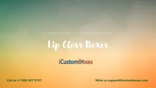lip gloss boxes