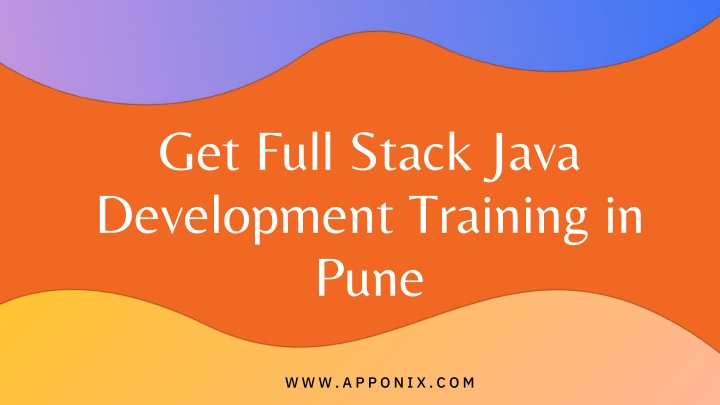 get full stack java development training in pune